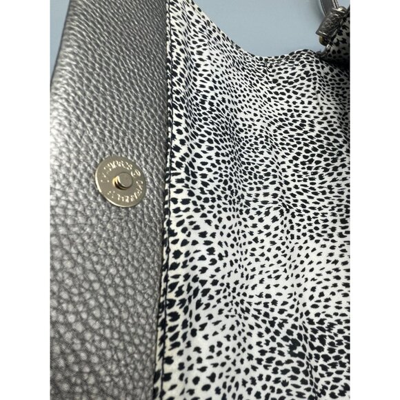 Dream Control clutch handbag purse gold snap front adjustable strap 2 zip READ - Picture 9 of 13